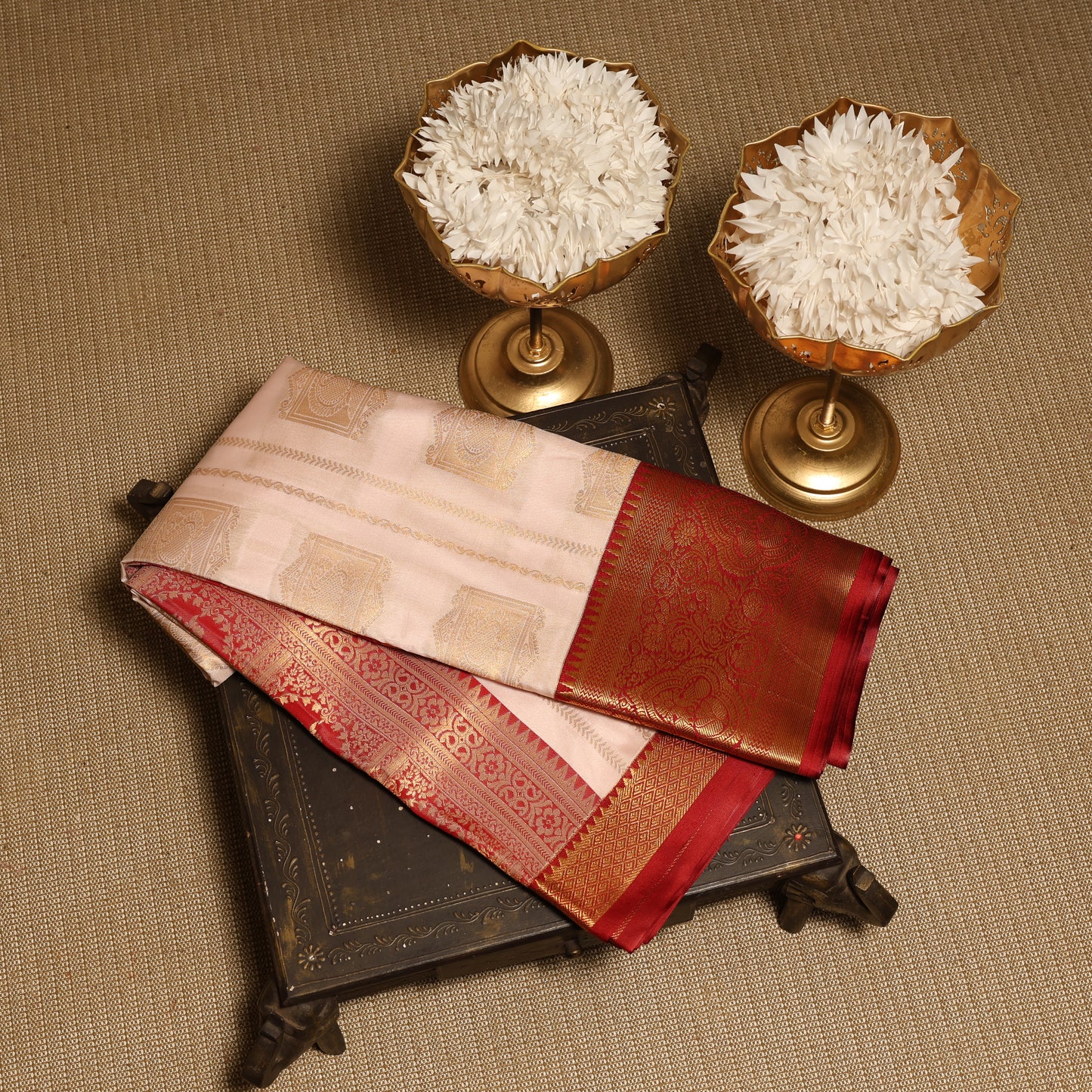 Kanchi Gadwal Silk Saree