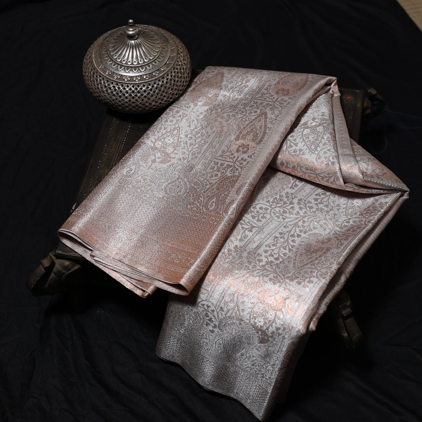 Brocade Tissue Silk Saree